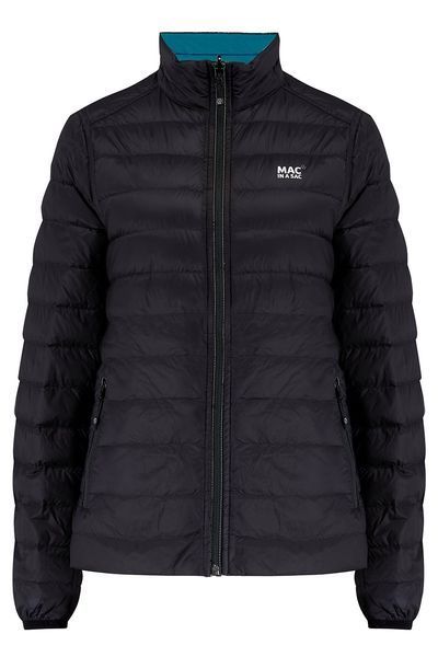 Пуховик Mac in a Sac POLAR REVERSIBLE DOWN JACKET WMS Black/Teal (S) 9250 фото