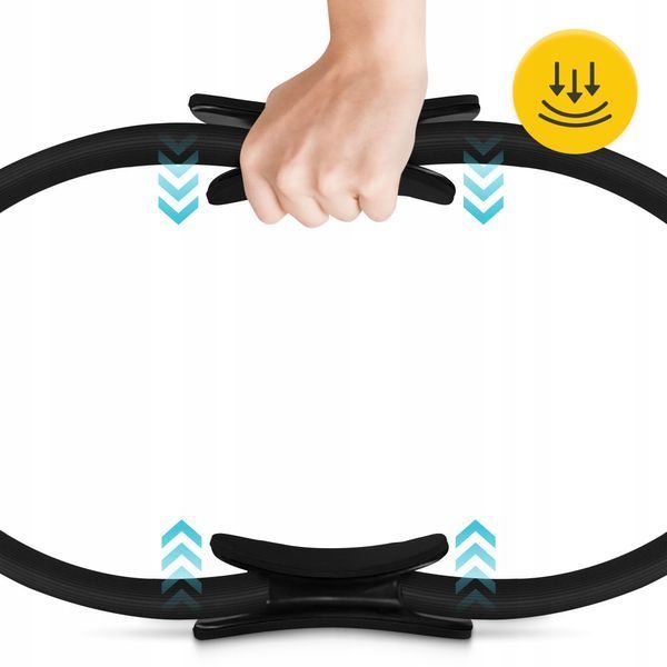Кільце для пілатесу 4FIZJO Pilates Ring Black (P-5907739313034) 50003468 фото