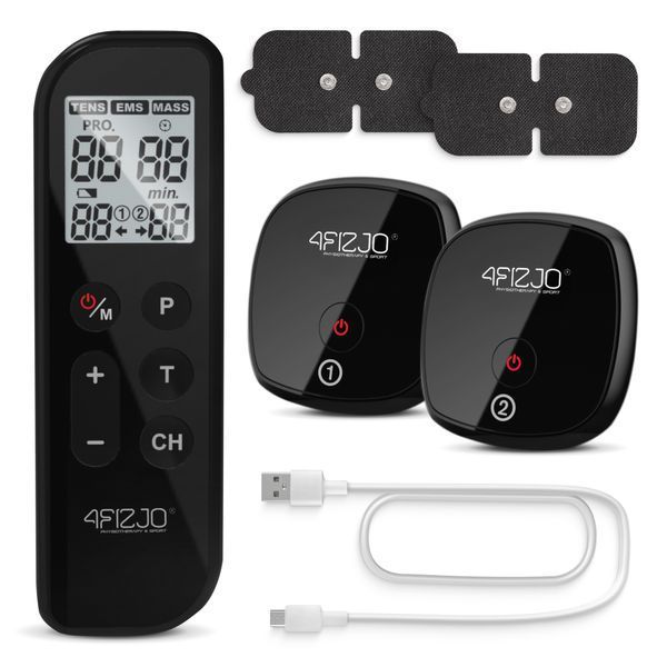 Апарат для електростимуляції м'язів 4FIZJO Combo EVO 3 в 1 (P-5905973404389) 50005418 фото
