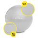 М'яч для фітнесу (фітбол) Cornix 65 см Anti-Burst XR-0362 Silver 50005263 фото 7