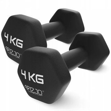 Гантелі вінілові 4FIZJO Classic 2 x 4 кг (P-5907739312792) 50002763 фото