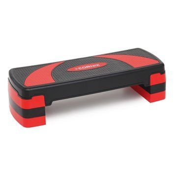 Степ-платформа 3-ступінчаста Cornix 78 х 29 х 10-20 см XR-0185 Black/Red 50004528 фото