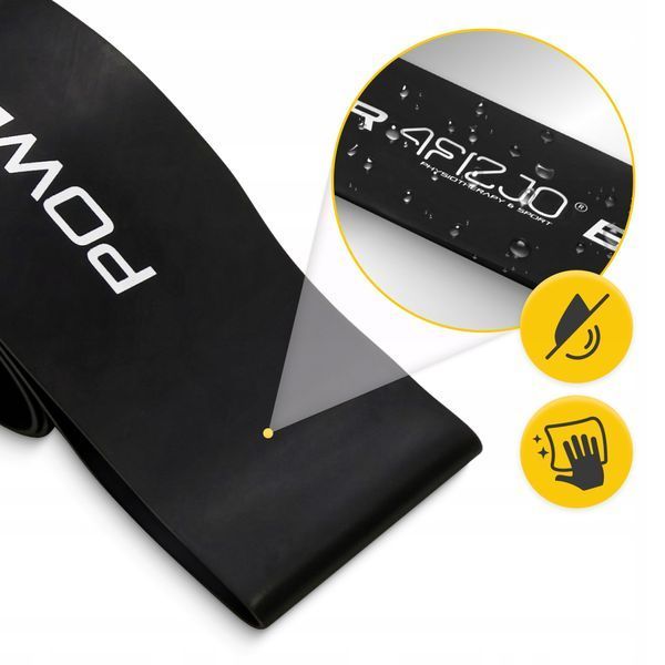 Резинка для фітнесу 4FIZJO Mini Power Band 1.2 мм 15-20 кг Black (P-5907222931622) 50001398 фото