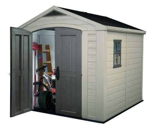Садовый пластиковый домик KETER FACTOR 8x8 897957441 фото