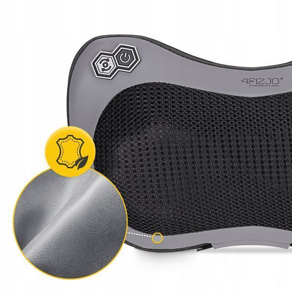 Подушка-масажер 4FIZJO Shiatsu Pro+ Black (P-5907739319159) 50004766 фото