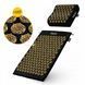 Килимок акупунктурний з подушкою 4FIZJO Ergo Mat Аплікатор Кузнєцова Black/Gold (P-5907739313881) 50004381 фото 4