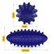 Огуречный массажный мяч 4FIZJO Spike Bean 11,5 x 5 см синий (P-5905973403306) 50005623 фото 4