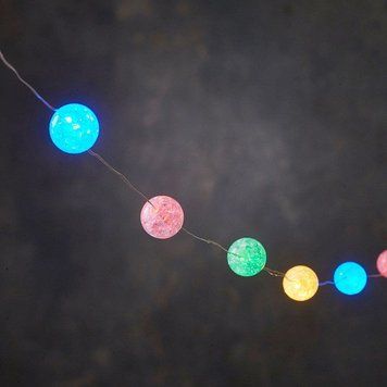 Гірлянда мерехтлива, 6 м, "Перлини", "Luca Lighting", колір мультикольорової 1091070780 фото