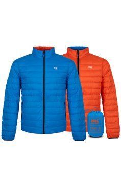 Пуховик Mac in a Sac POLAR REVERSIBLE DOWN JACKET MEN Royal/Flame (L) 14265 фото