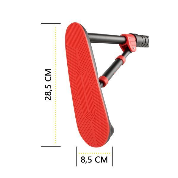 Турнік розсувний Cornix Elite 100-140 см XR-0291 Black/Red 50005066 фото
