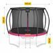 Батут із внутрішньою сіткою 4FIZJO PRO 10FT 312 см Black/Pink (P-5907739314604) 50004826 фото 8
