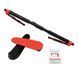 Турнік розсувний Cornix Elite 100-140 см XR-0291 Black/Red 50005066 фото 5