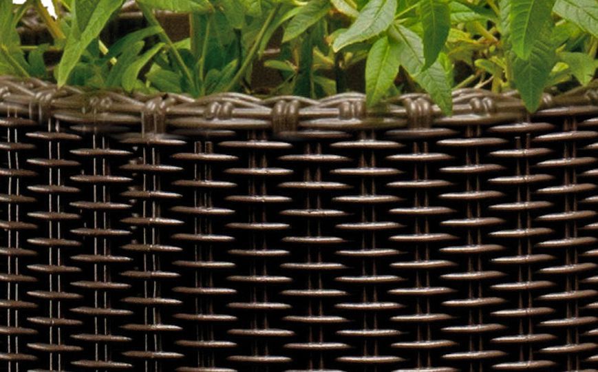 Набор горшков для цветов Keter Cylinder Planter Set, коричневый 894914605 фото