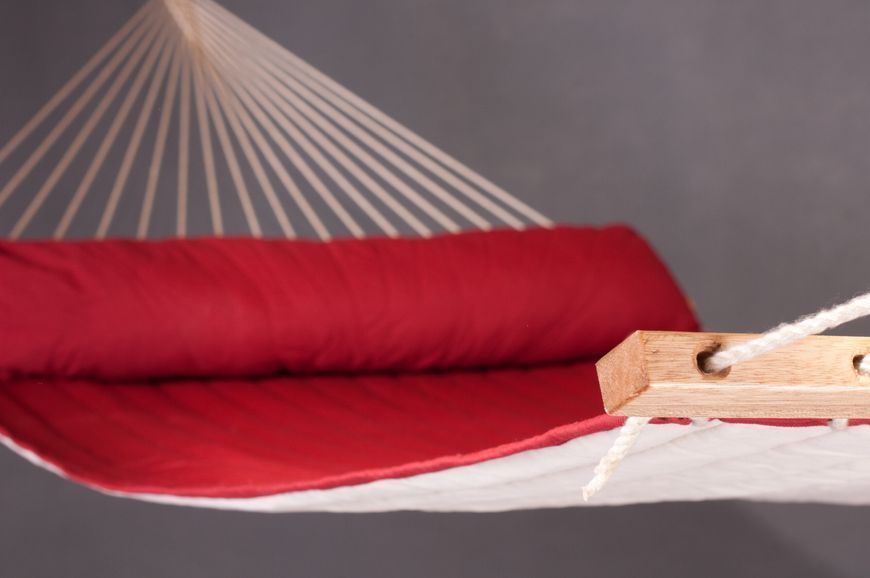 Сімейний гамак з рейками La Siesta Alabama NQR14-21 red pepper 7832 фото