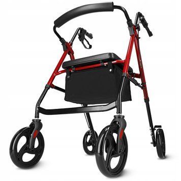 Роллер для ходьби 4FIZJO складний, зі сумкою Black/Red (P-5905973406901) 50005626 фото