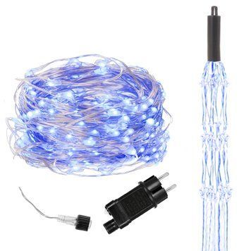 Гірлянда (кінський хвіст) Springos 2 м 300 LED CL0095 Blue 50003333 фото