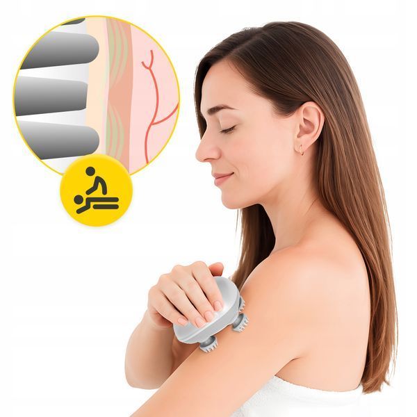 Електричний масажер для голови 4FIZJO Smart Head Massager White (P-5907739319500) 50004955 фото