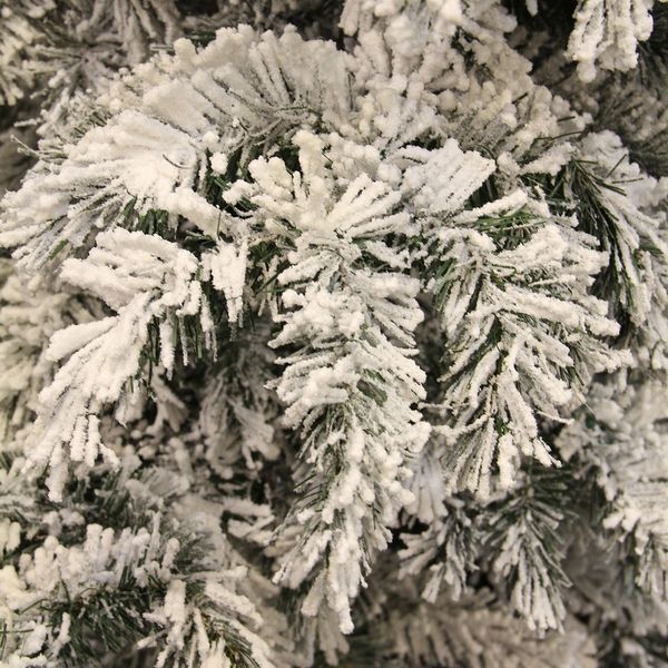 Гірлянда 180 см. декоративна Dinsmore Frosted зелена зі снігом 897963148 фото