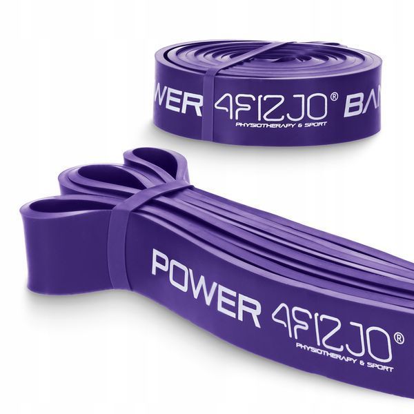 Еспандер-петля 4FIZJO Power Band 32 мм 17-26 кг резинка для фітнесу і спорту Violet (P-5907222931073) 50001995 фото