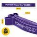 Еспандер-петля 4FIZJO Power Band 32 мм 17-26 кг резинка для фітнесу і спорту Violet (P-5907222931073) 50001995 фото 3
