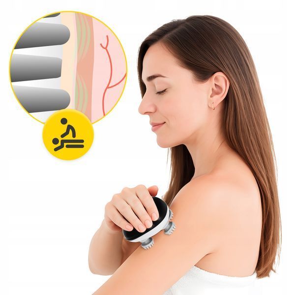 Електричний масажер для голови 4FIZJO Smart Head Massager Black (P-5907739319517) 50004956 фото