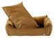 Лежак для собаки eGarden Velvet Lounge 60x40х22велюр leather brown світло-коричневий 6014 фото 3