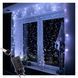 Гирлянда водопад (штора) Springos 2 x 2 м 400 LED CL0098 Холодный белый 50003336 фото 7