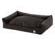 Лежак для собаки eGarden Velvet Lounge 50x30х22 велюр коричневий 6016 фото