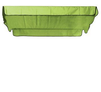 Тент (дах) для гойдалки eGarden 130х190 салатний 5473 фото