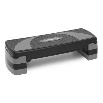 Степ-платформа 3-ступінчаста Cornix 78 х 29 х 10-20 см XR-0184 Black/Grey 50004529 фото