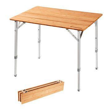 Складной стол KingCamp 4-Folding Bamboo Table L(KC2006) bamboo 14382 фото