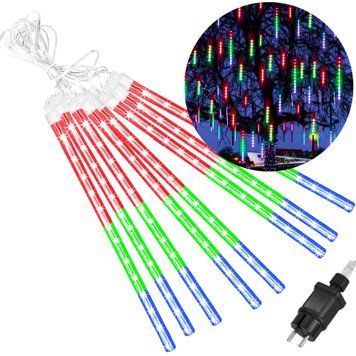 Гірлянда метеоритний дощ Springos 3 м 144 LED CL1216 Mix 50003357 фото