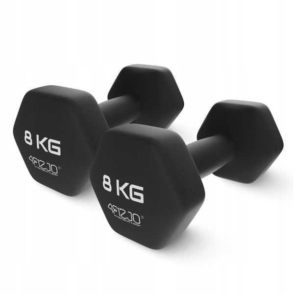 Гантелі вінілові 4FIZJO Classic 2 x 8 кг (P-5905973403214) 50005124 фото