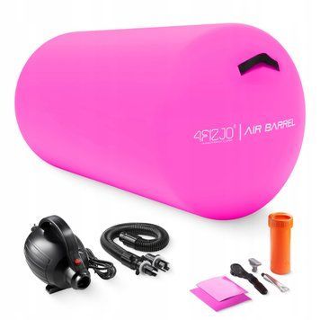 Повітряна бочка для гімнастики 4FIZJO Air Barrel 100 x 60 см Pink (P-5905973405478) 50005481 фото