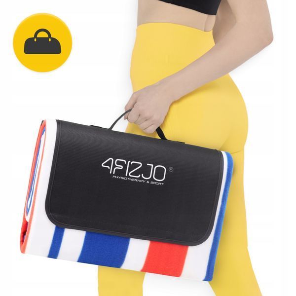Килимок для пікніка та кемпінгу 4FIZJO 200 x 200 см складний (P-5907739317186) 50004393 фото