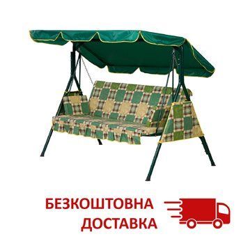 Садова гойдалка Vitan Дача (бязь, абстракція) 41449 фото