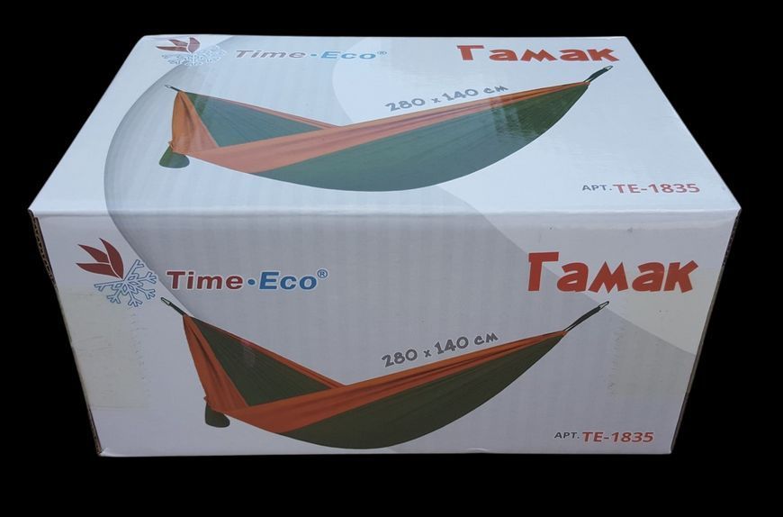 Гамак Time Eco ТЕ-1835, 280x140 см, нейлон 2649987252 фото