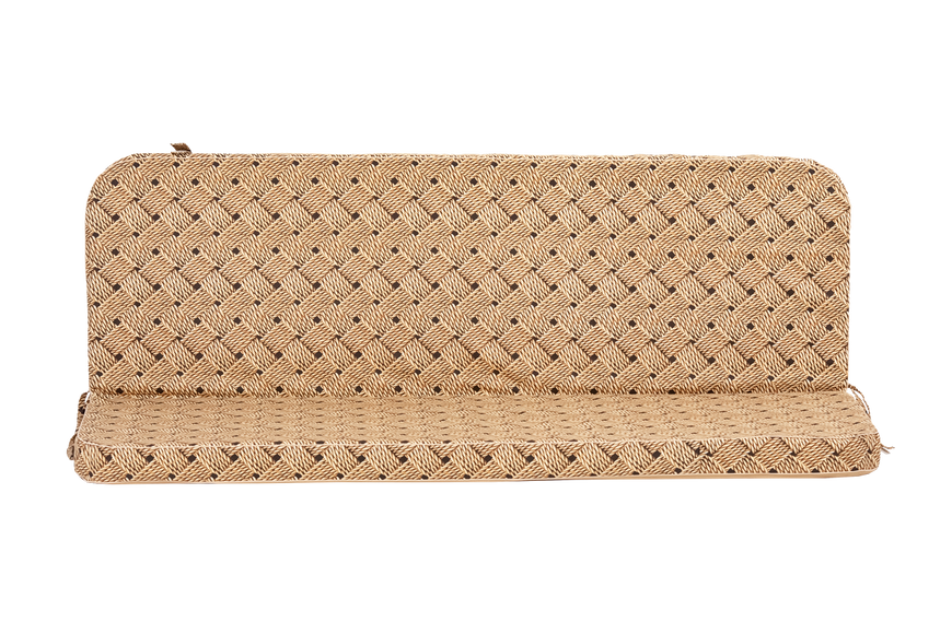 Матрас для качелей eGarden Victoria 170x110x8 ткань с тефлоновым покрытием Ротанг коричневый 6189 фото