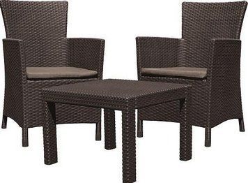 Комплект садових меблів Keter Rosario balcony set, коричневий 897959349 фото