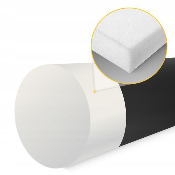 Валик для реабілітації та масажу 4FIZJO 100 x 30 см Black (P-5905973402965) 50005483 фото