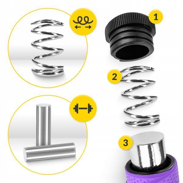 Скакалка швидкісна для кросфіту 4FIZJO Speed Rope PRO+ Violet (P-5907739313188) 50003105 фото