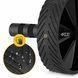 Ролик (гимнастическое колесо) для пресса 4FIZJO Ab Wheel Черный/Желтый (P-5907739314840) 50004586 фото 4
