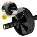 Ролик (гимнастическое колесо) для пресса 4FIZJO Ab Wheel Черный/Желтый (P-5907739314840) 50004586 фото 6
