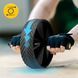 Ролик (гимнастическое колесо) для пресса 4FIZJO Ab Wheel Черный/Желтый (P-5907739314840) 50004586 фото 7