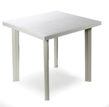 Стіл Progarden FIOCCO 75x80x72 білий 3000107 фото