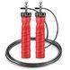 Скакалка швидкісна для кросфіту 4FIZJO Speed Rope PRO+ Red (P-5907739313171) 50003107 фото 8