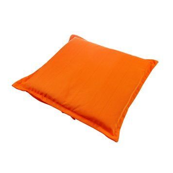 Подушка Lily 44х44х5 см тексилк, оранжевая 30003886 фото