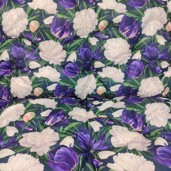 Матрац для гойдалки водовідштовхуючий eGarden PEONIES 170x110x8 стьобаний 5303 фото