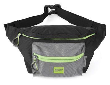 Сумка на пояс Spokey BORA(839663) black/lime 13585 фото
