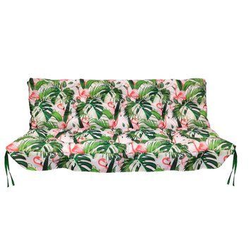 Матрац для гойдалки водовідштовхуючий eGarden FLAMINGO 170x110x8 стьобаний 5304 фото